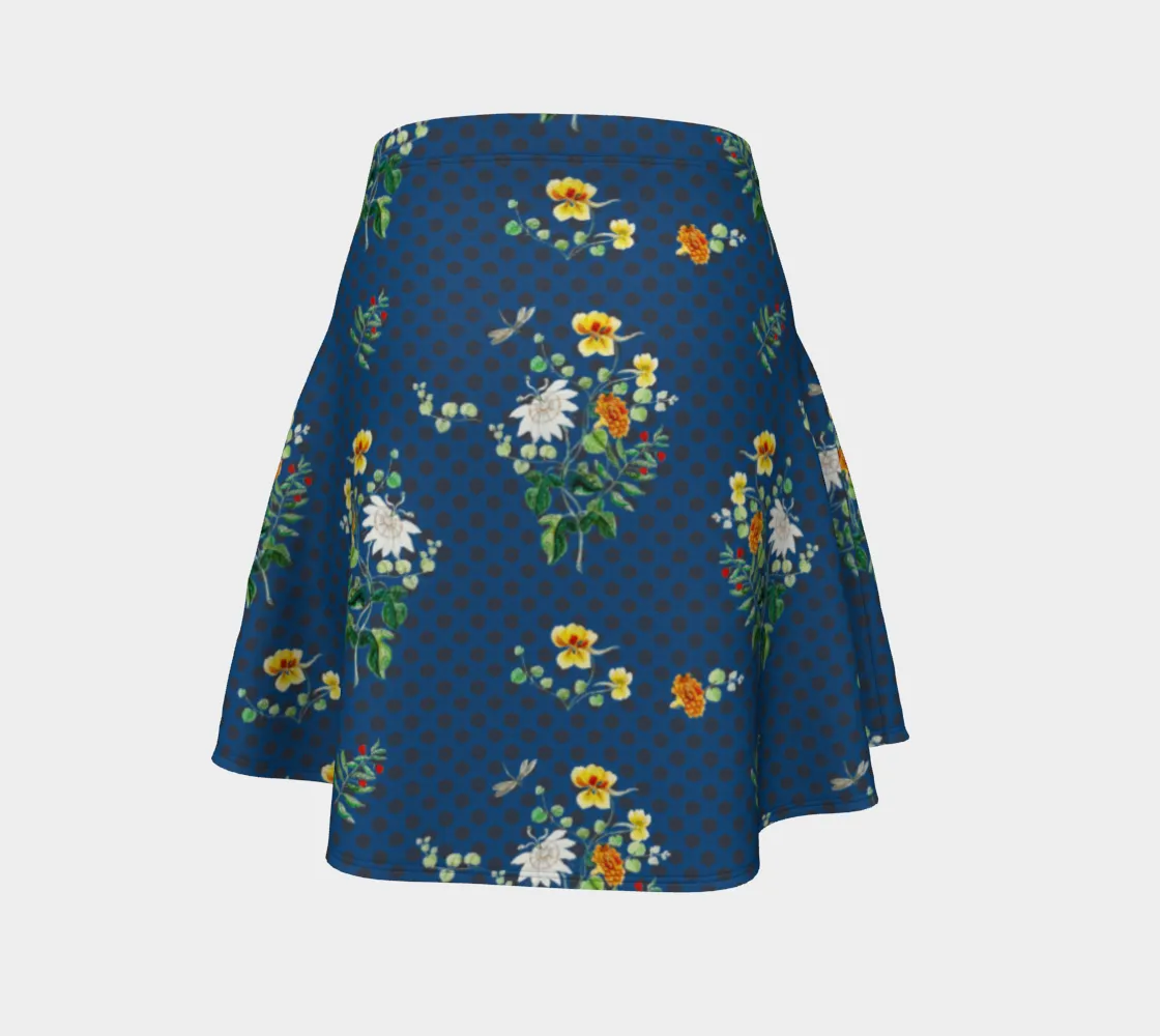 Floral Daybreak Flare Skirt