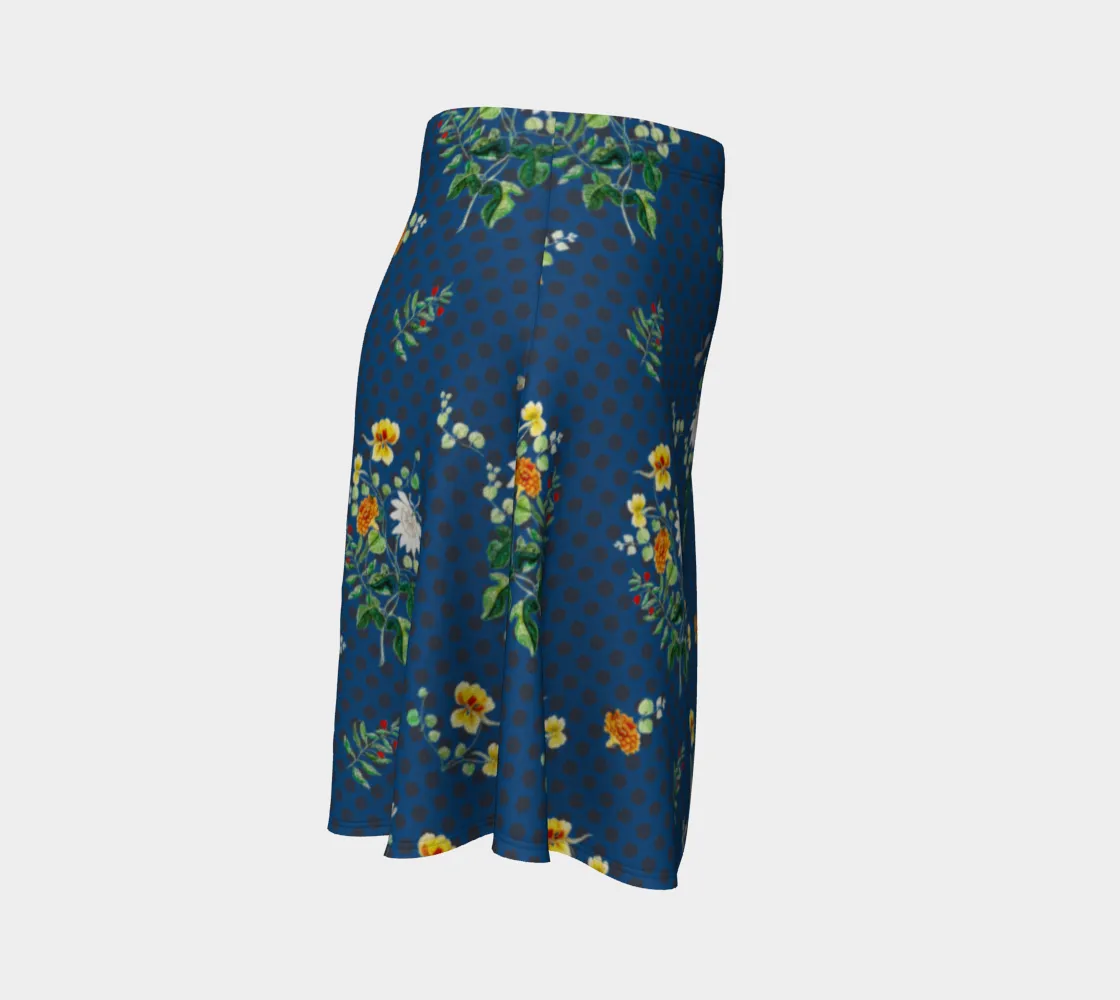 Floral Daybreak Flare Skirt