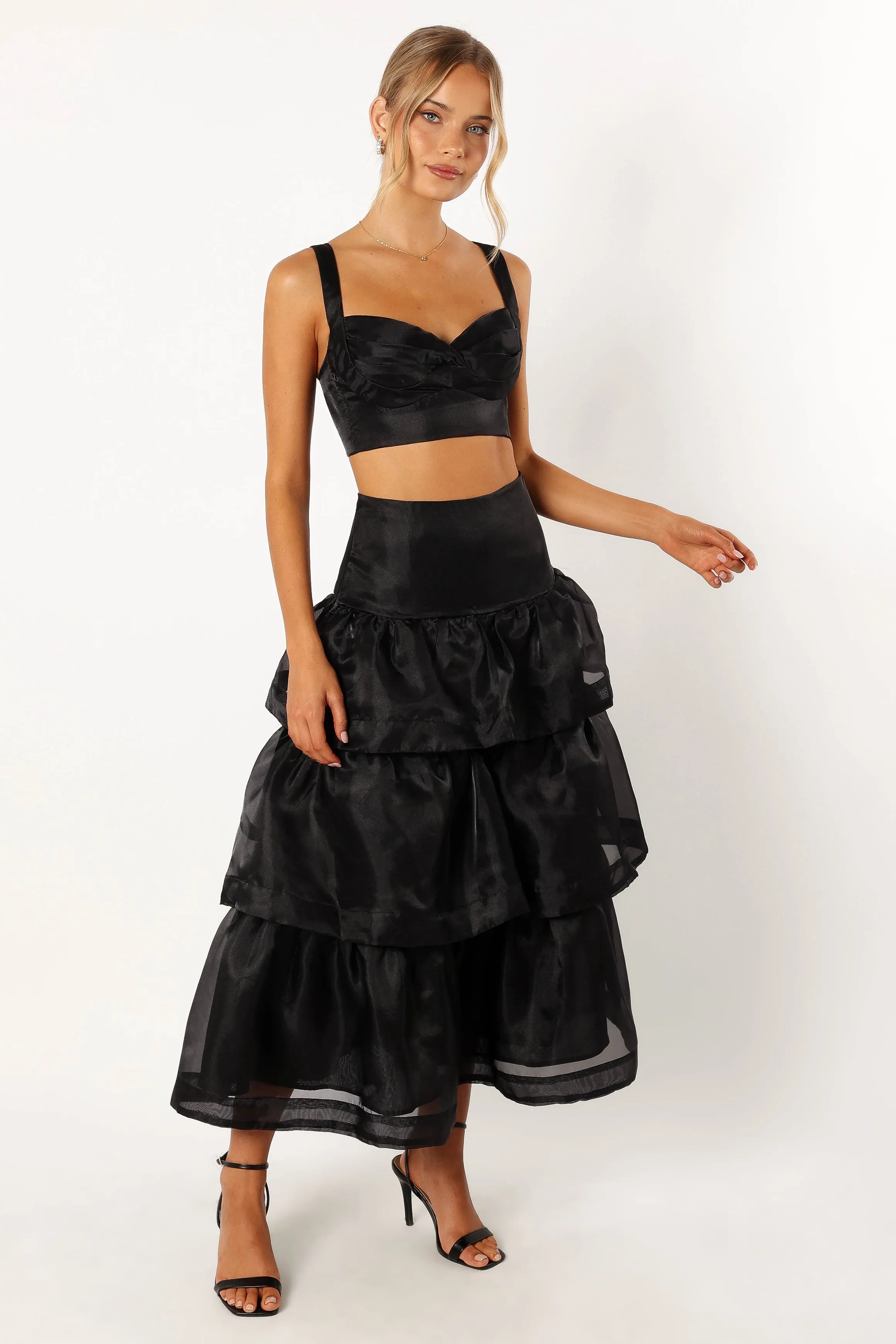 Florence Skirt Set - Black