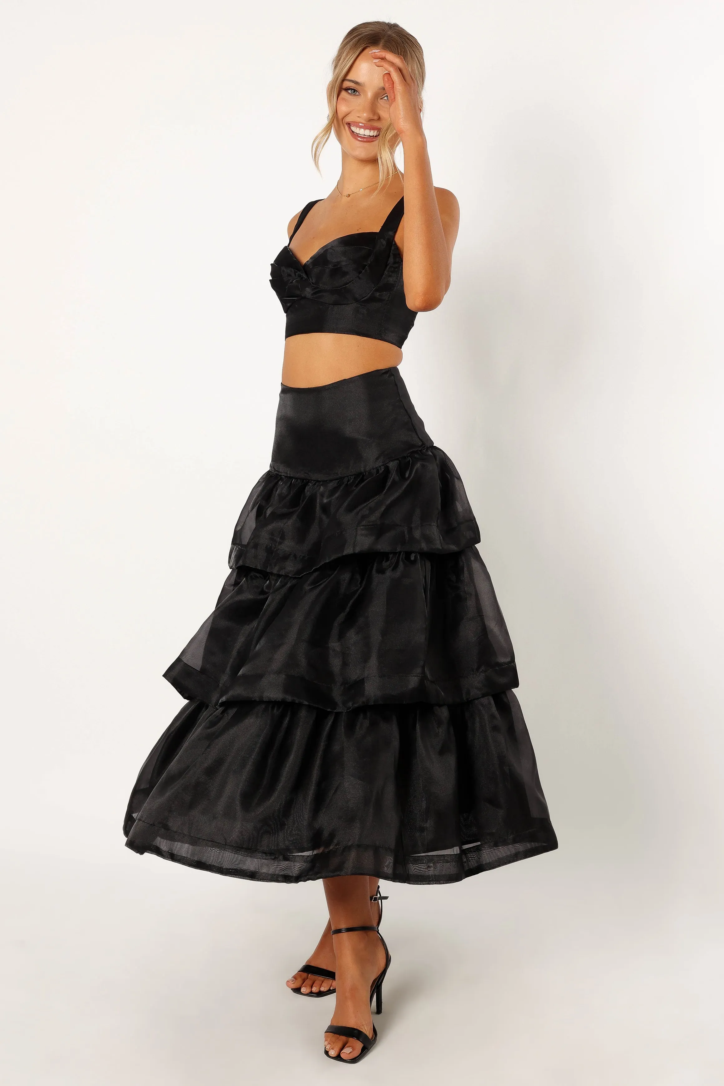 Florence Skirt Set - Black