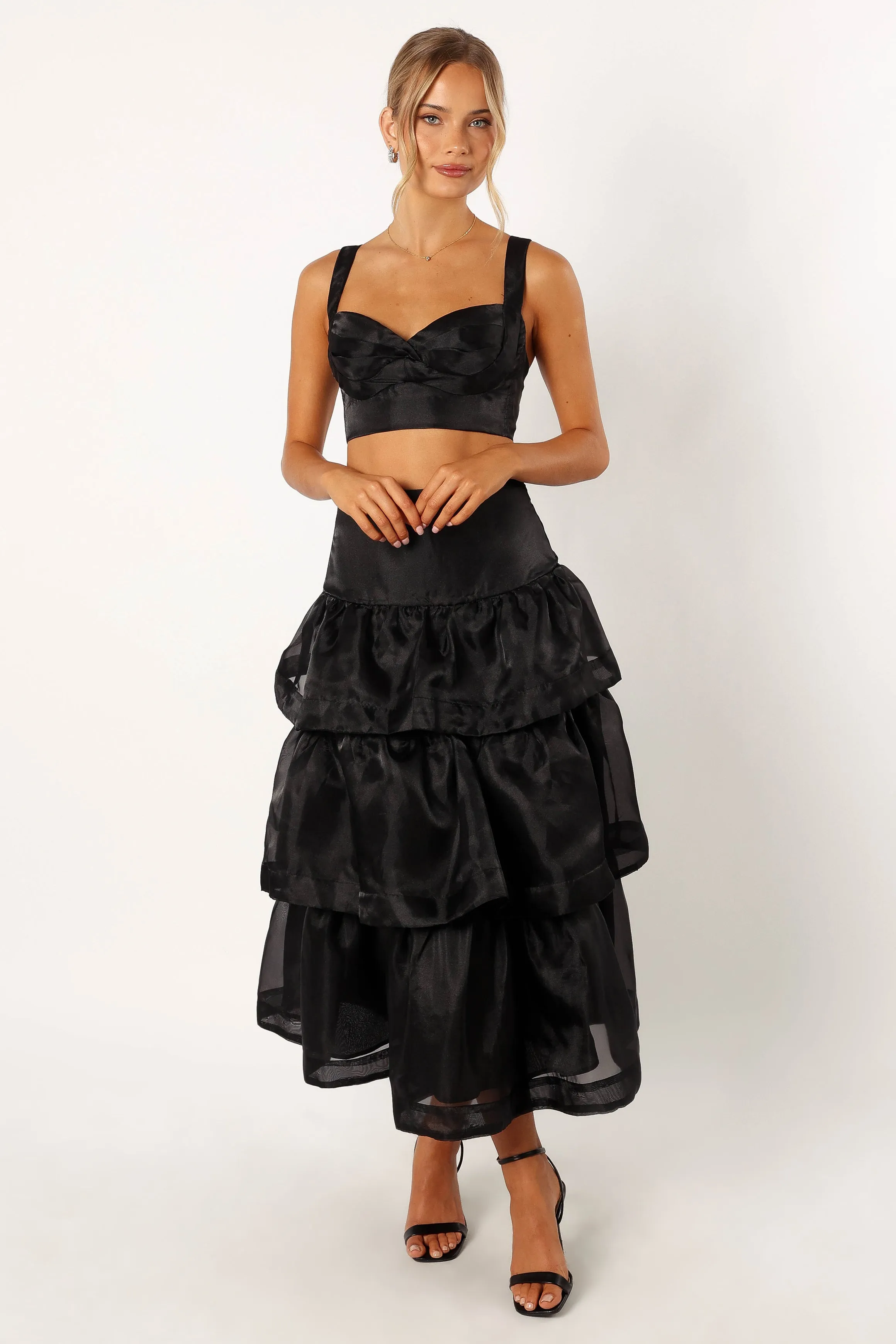 Florence Skirt Set - Black