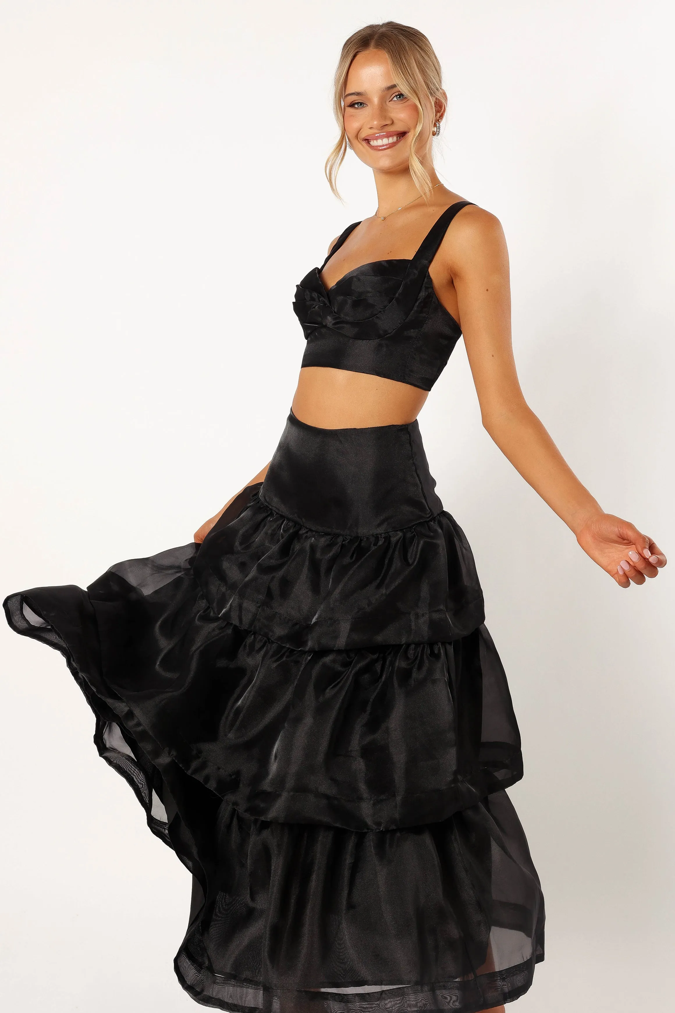 Florence Skirt Set - Black