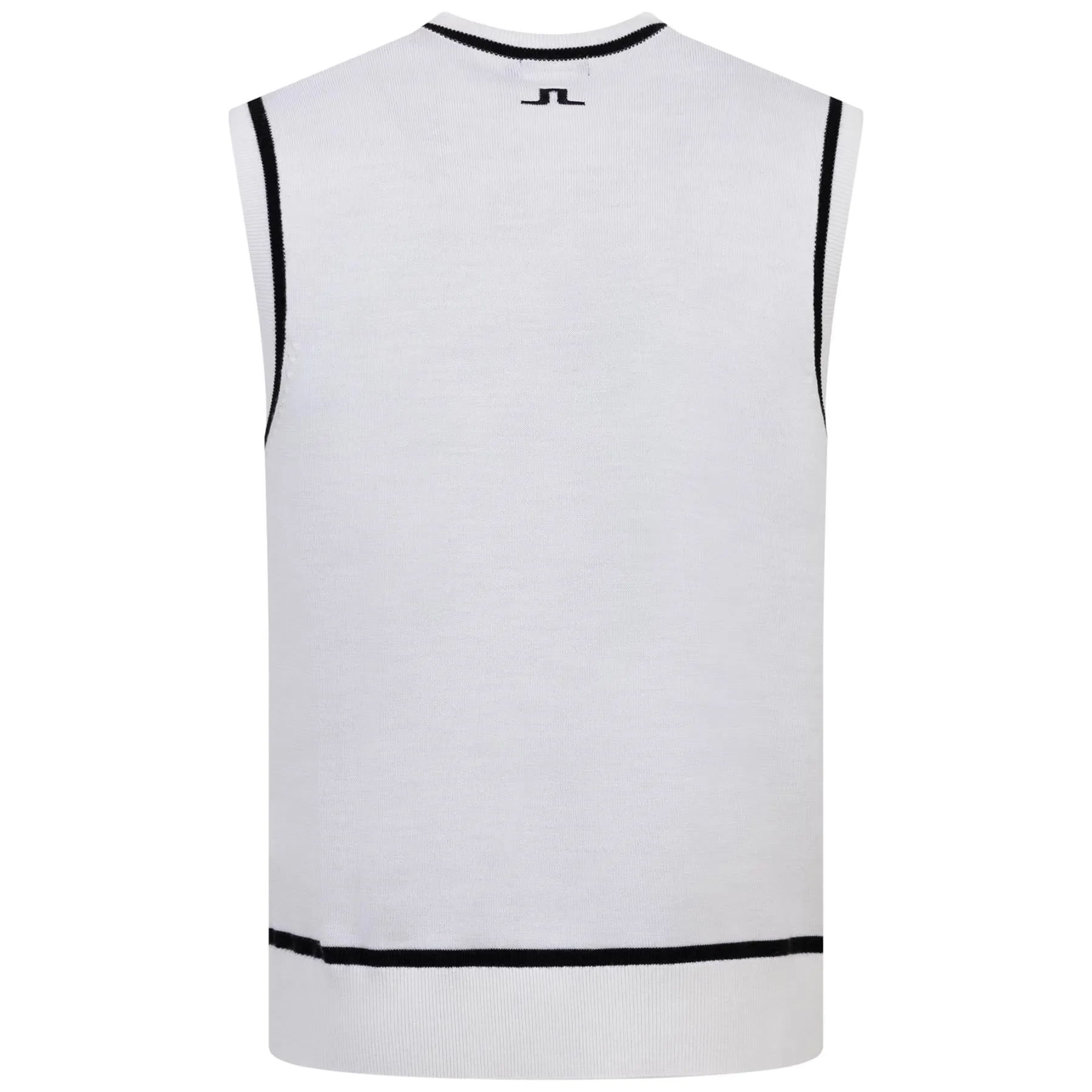 Fraser Knitted Vest White - W23