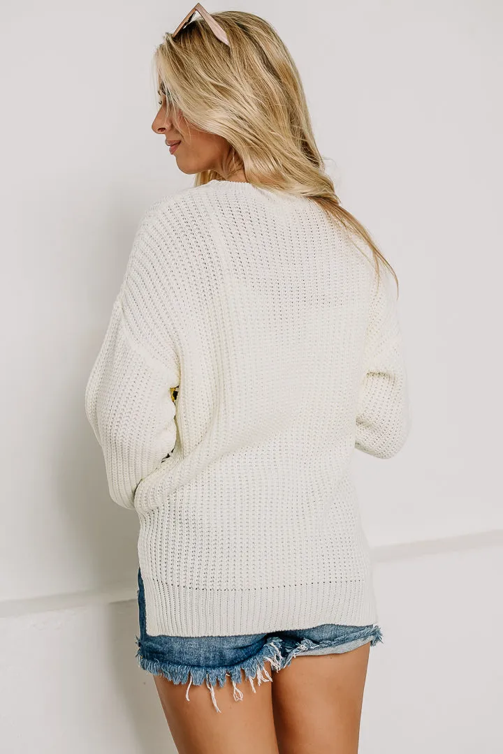 Full Of Wonder Crochet Knit Sweater