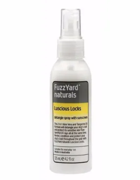 FuzzYard Luscious Locks Detangle Spray with Sunscreen 125ml