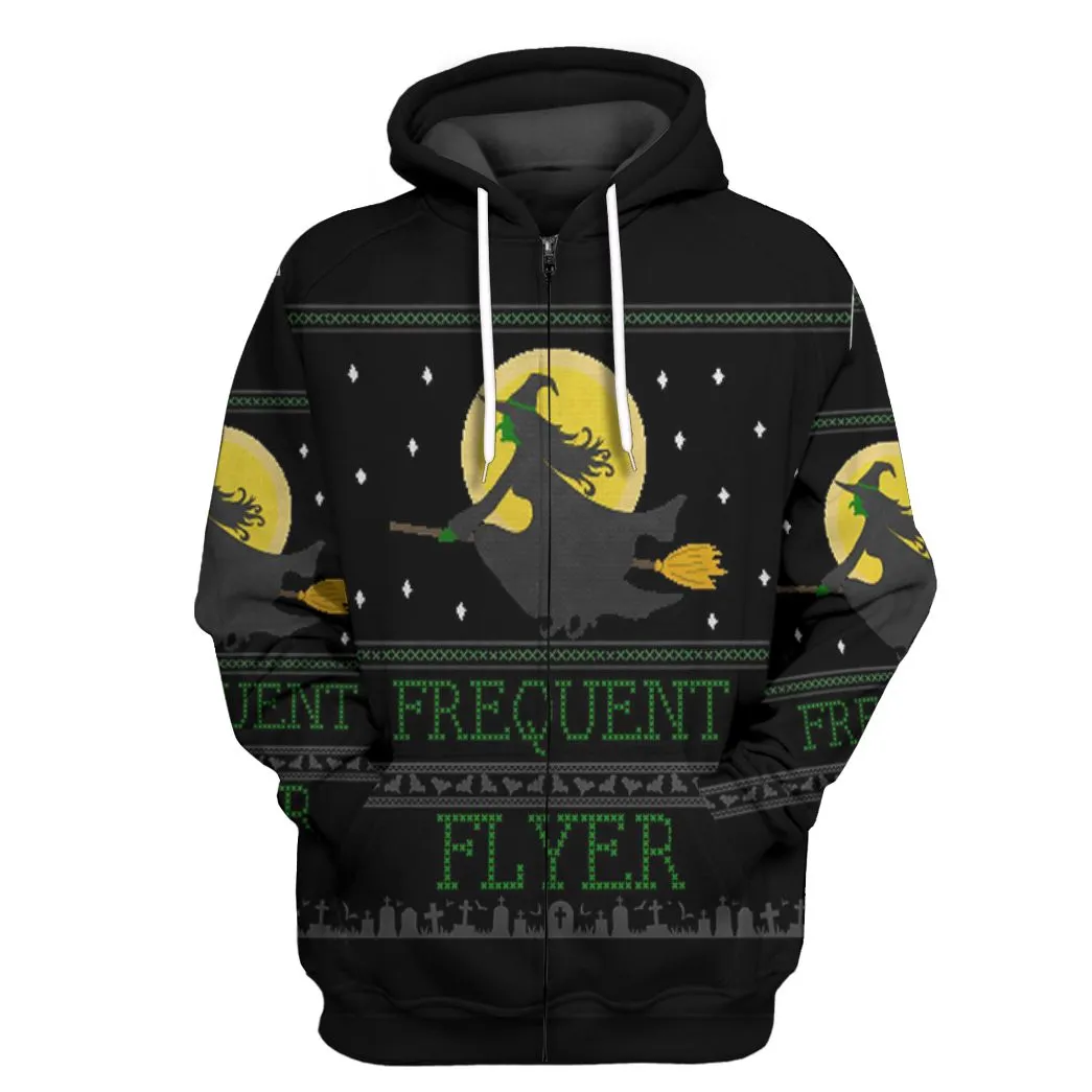 Gearhuman 3D Frequent Flyer Ugly Tshirt Hoodie Apparel