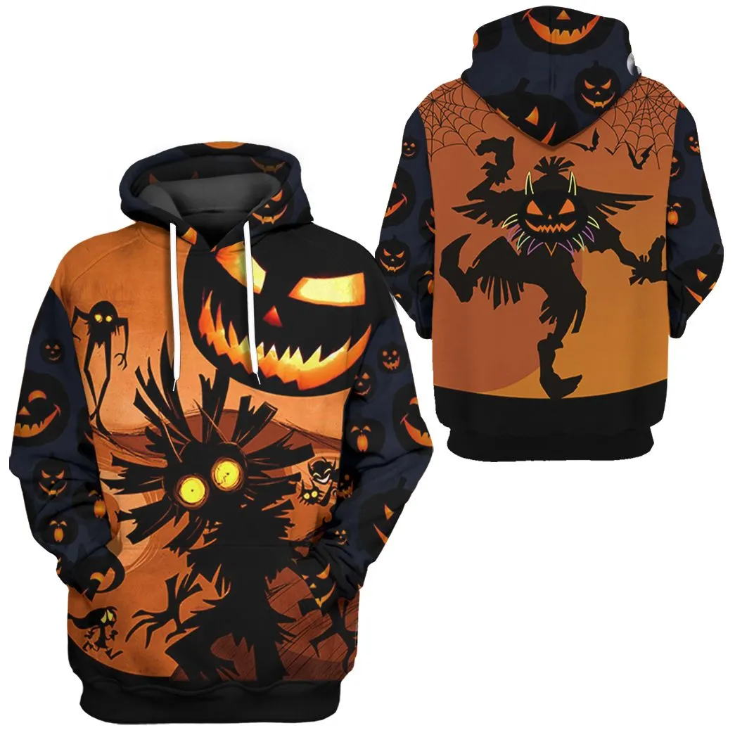 Gearhuman 3D Jack-O'-Lantern Tshirt Hoodie Apparel