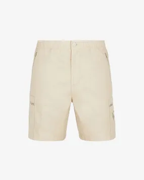 Ghost Piece Cargo Bermuda Shorts Beige