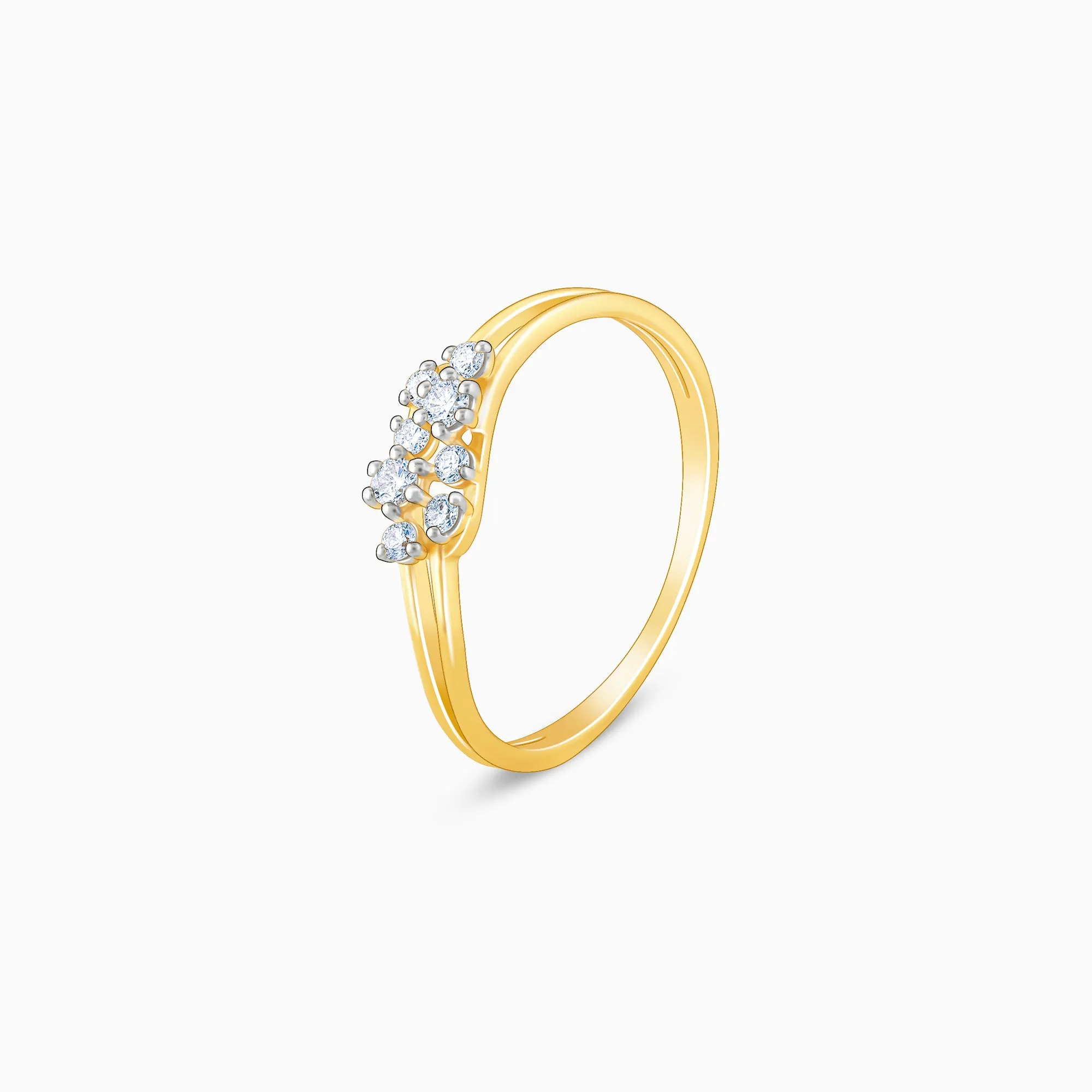 Gold Captivating Brilliance Diamond Ring