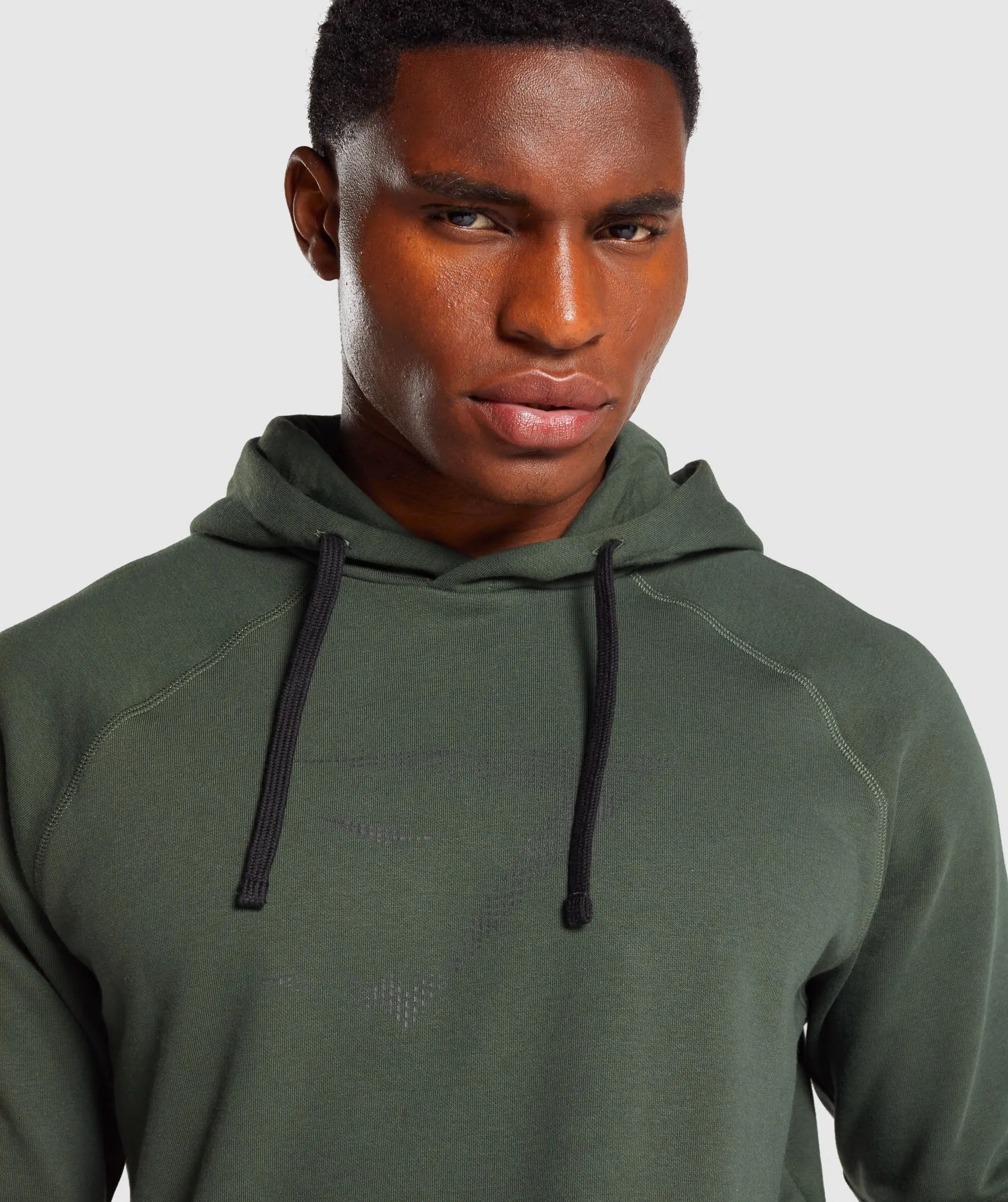 Gymshark Sharkhead Infill Hoodie - Dark Green