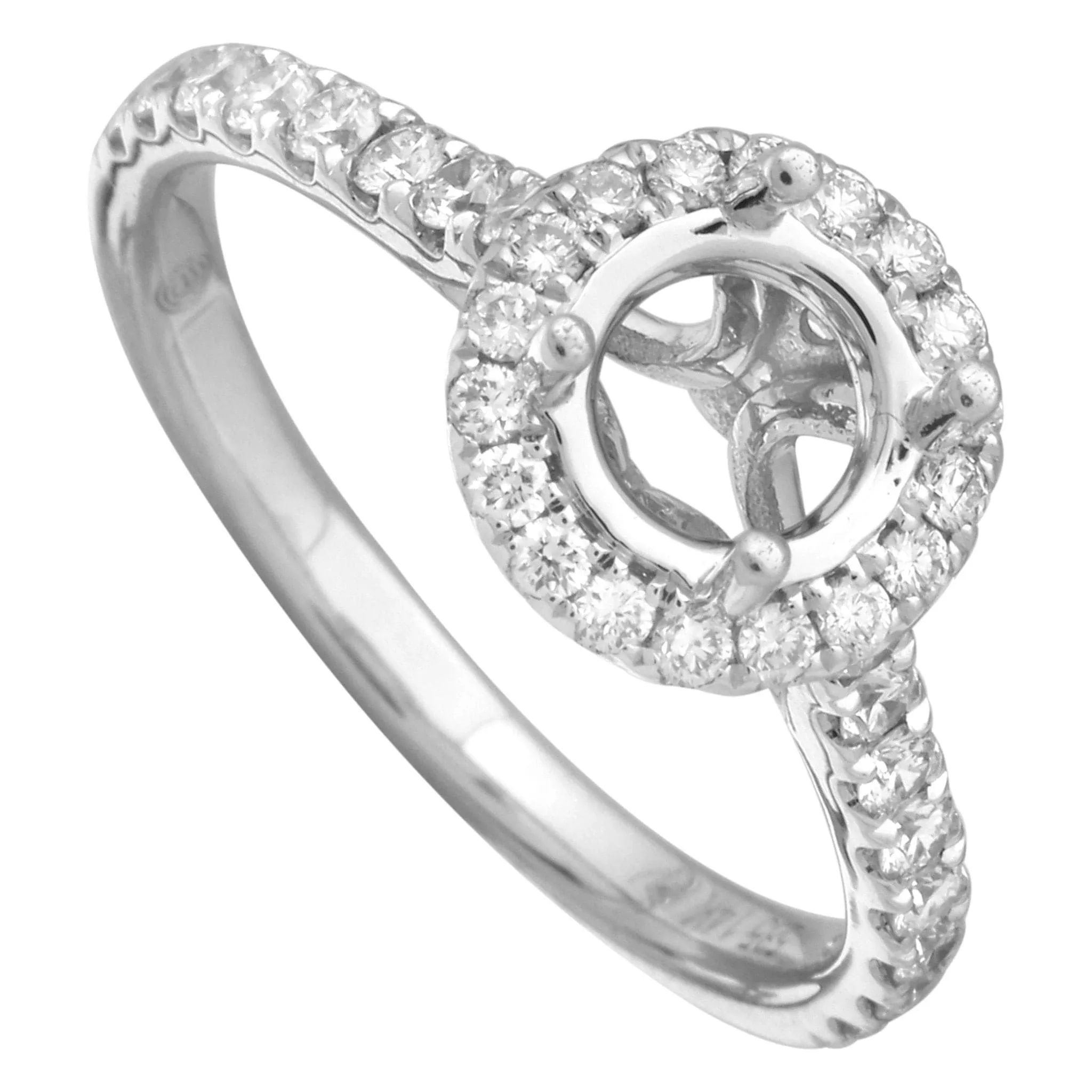 Halo Engagement Setting Ring