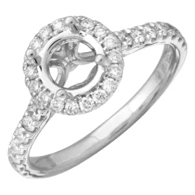 Halo Engagement Setting Ring