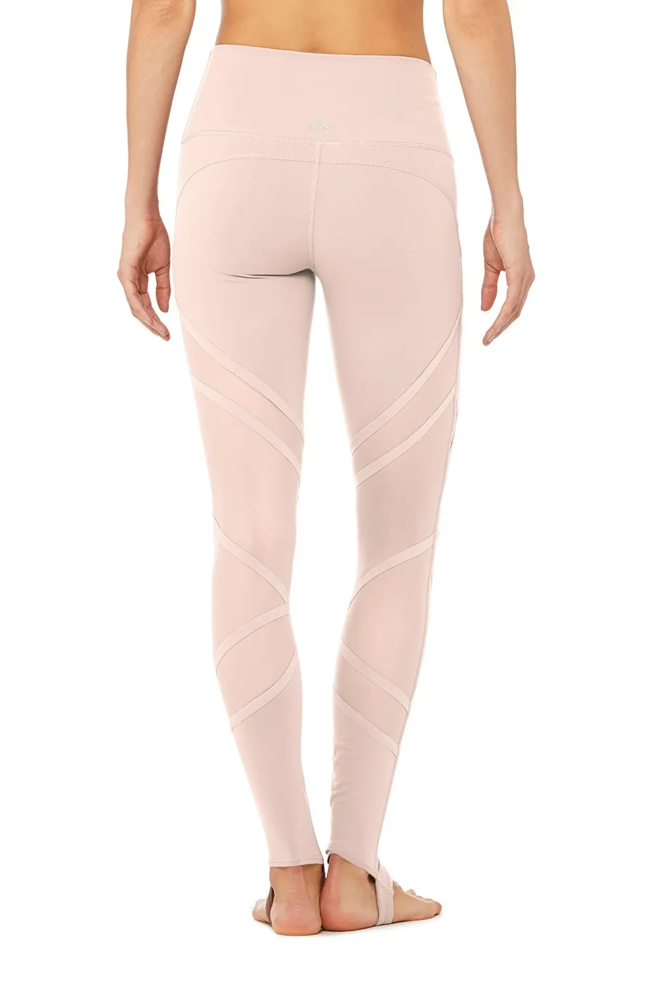 High-Waist Wrapped Stirrup Legging - Nectar