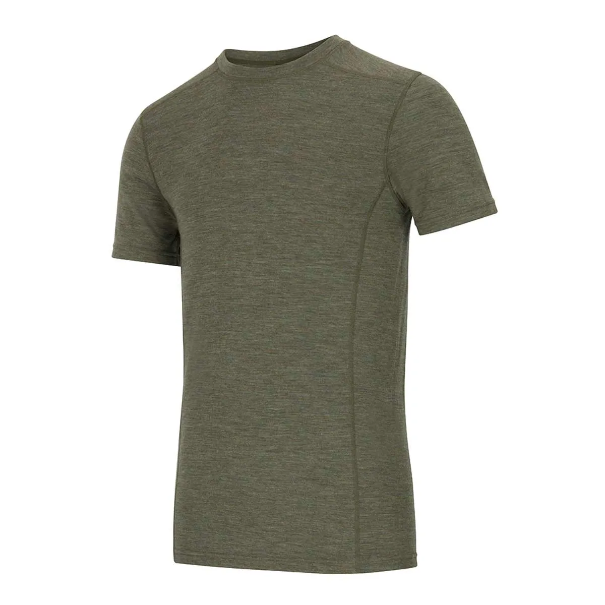 Hoggs of Fife 100% Merino Wool Base Layer Short-Sleeve with Crew Neck