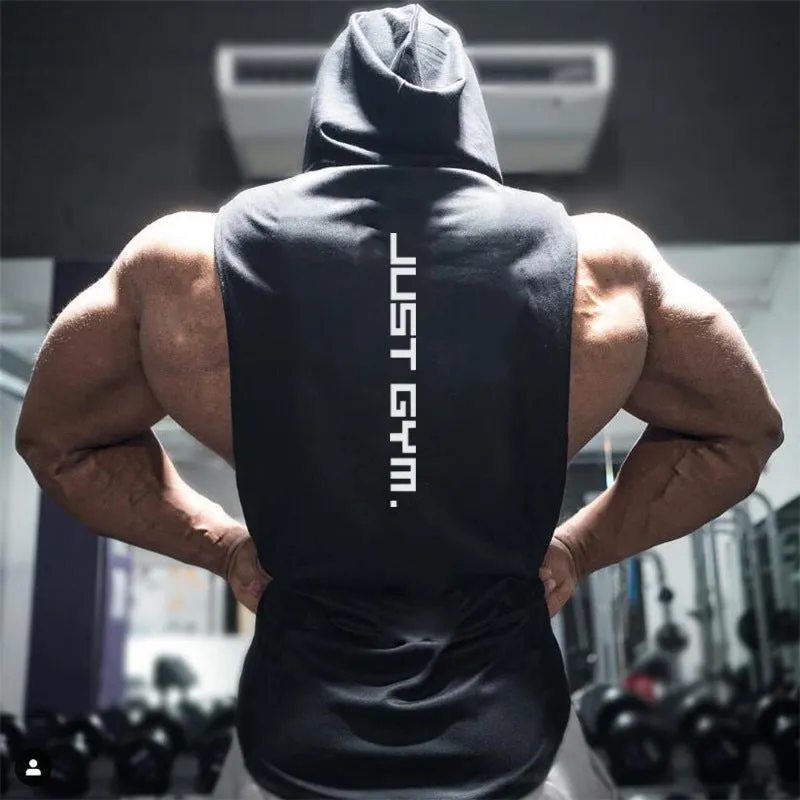 Hooded Fitness Vest For Men