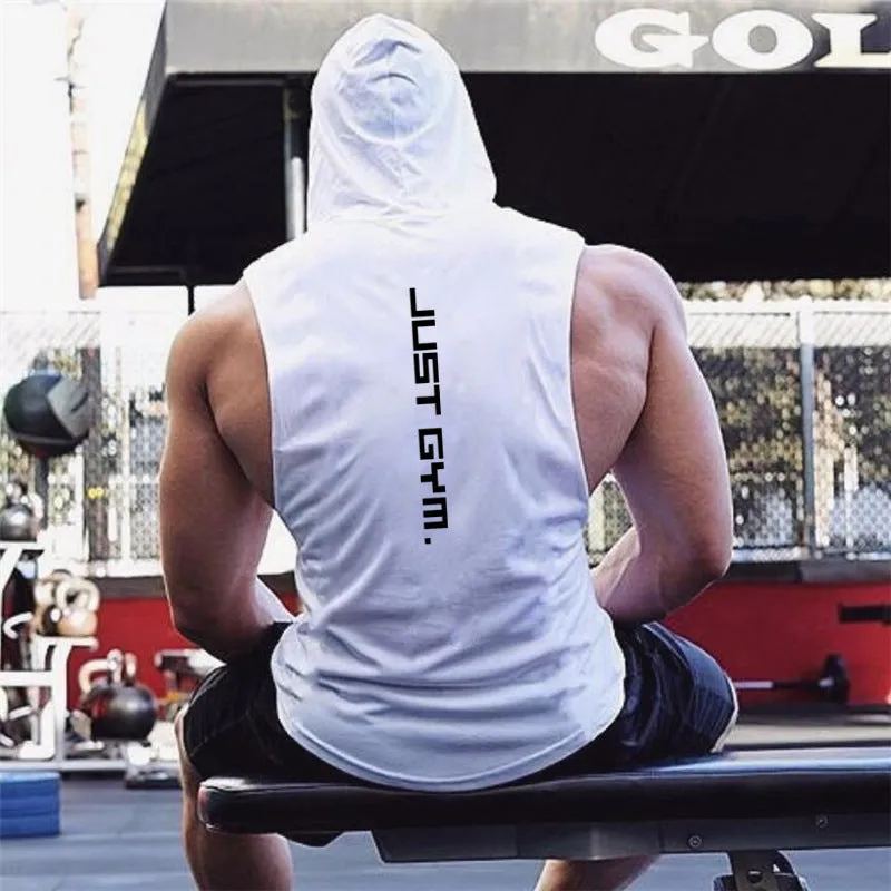 Hooded Fitness Vest For Men