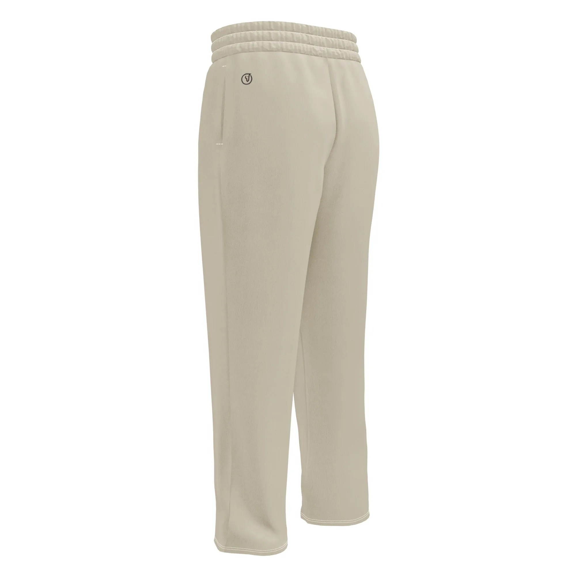 Humble Sportswear™ Sand Brown Wide-leg Joggers