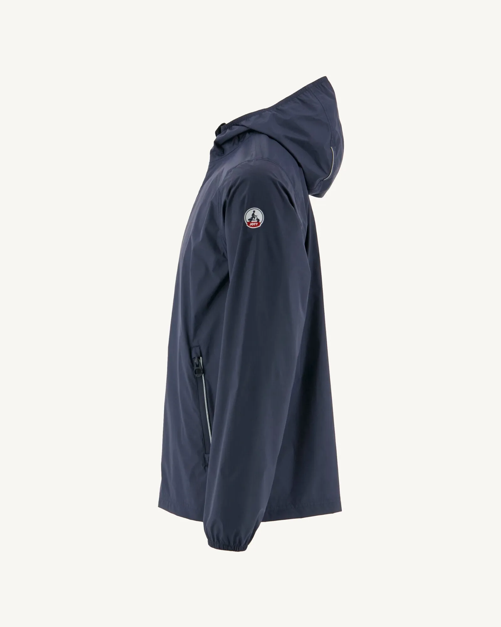 Imperméable à capuche paquetable Marine Manille