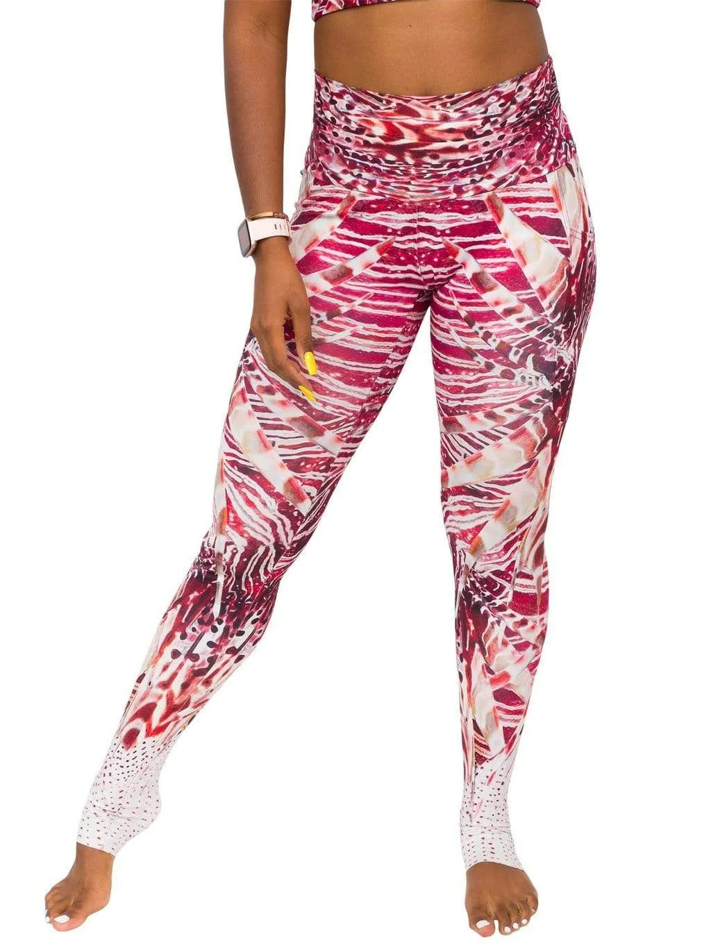 Invasive Lionfish Leggings