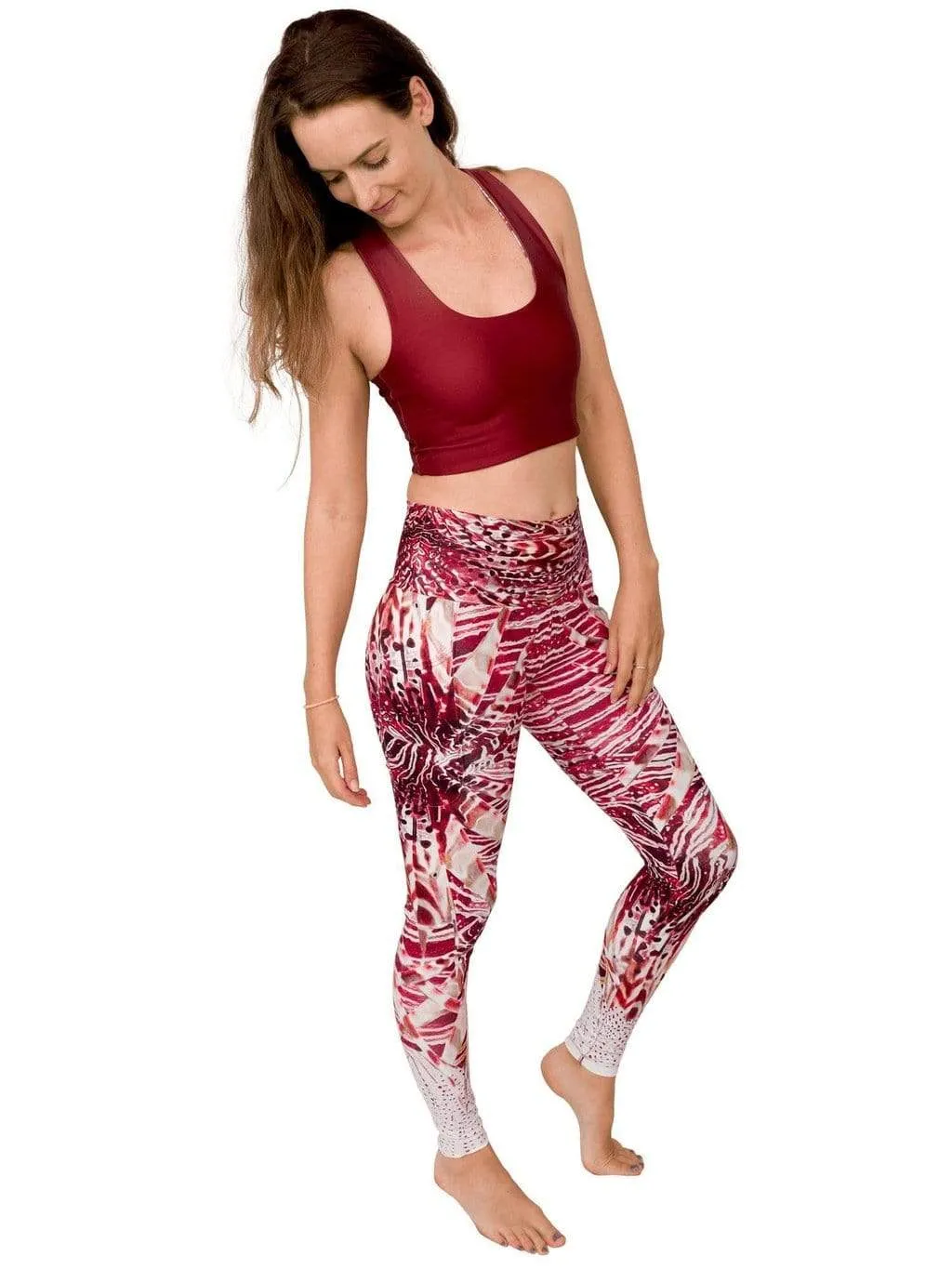 Invasive Lionfish Leggings