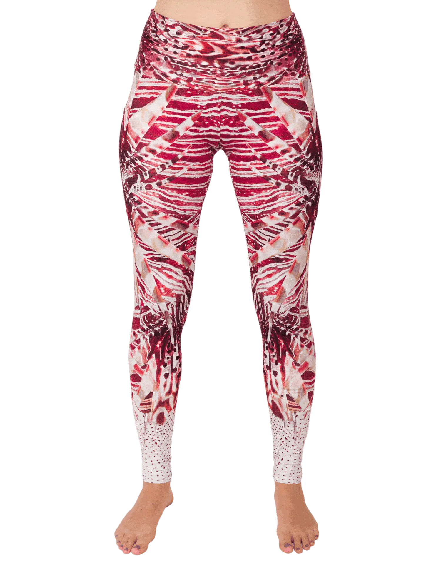 Invasive Lionfish Leggings