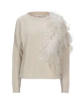 Jucca Women Jumper Beige S INT