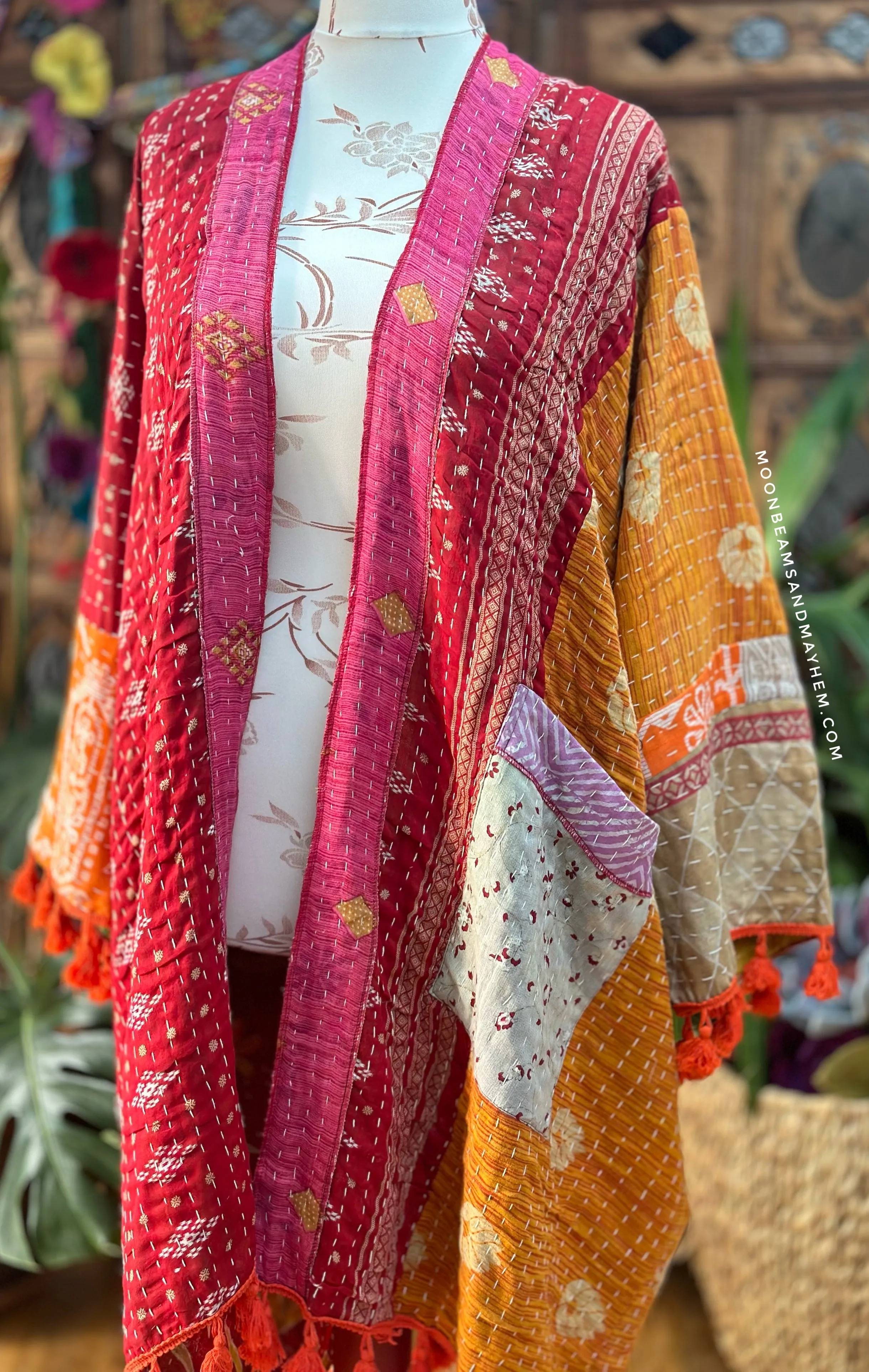 KANTHA GODDESS KIMONO | COAT (660OF)