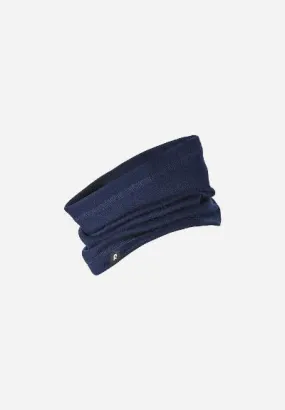 Kids Merino Wool Tube Scarf, Arni Navy