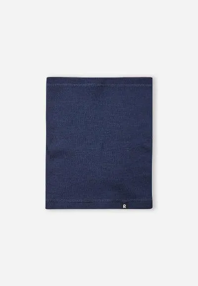 Kids Merino Wool Tube Scarf, Arni Navy