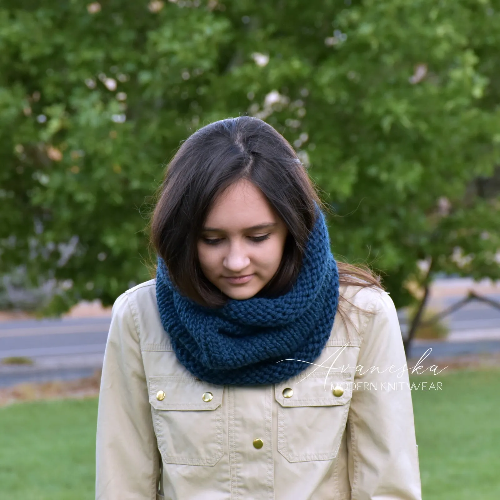 Knit Chunky Scarf | THE SIDNEY