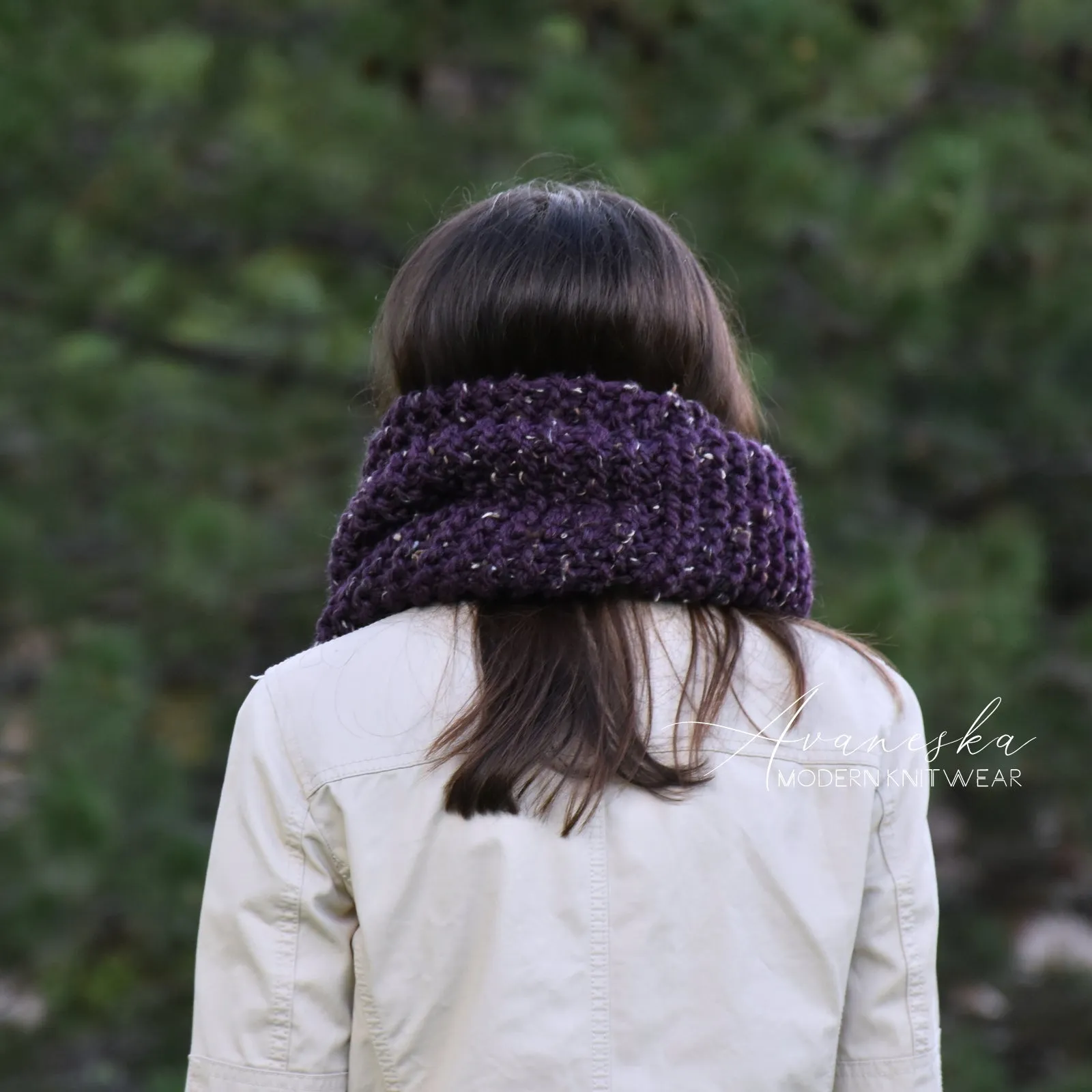 Knit Chunky Scarf | THE TALLIN