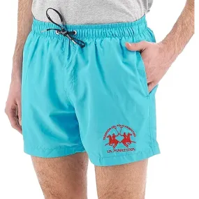 La Martina Elegant Light Blue Men's Swim Shorts