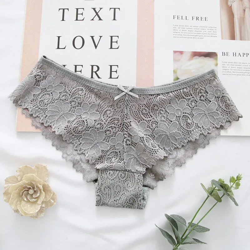 Lace low waist underwear - comfort &amp; style