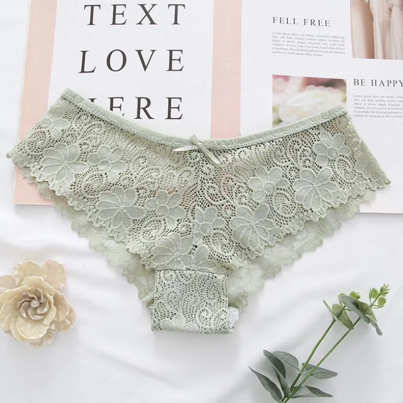 Lace low waist underwear - comfort &amp; style