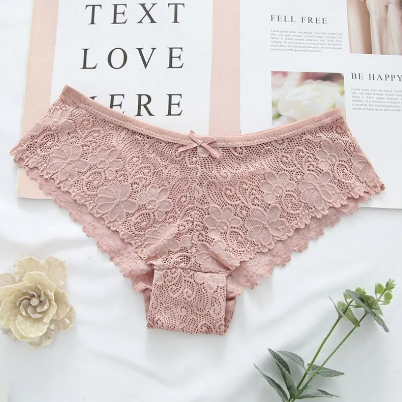 Lace low waist underwear - comfort &amp; style