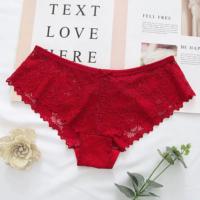 Lace low waist underwear - comfort &amp; style