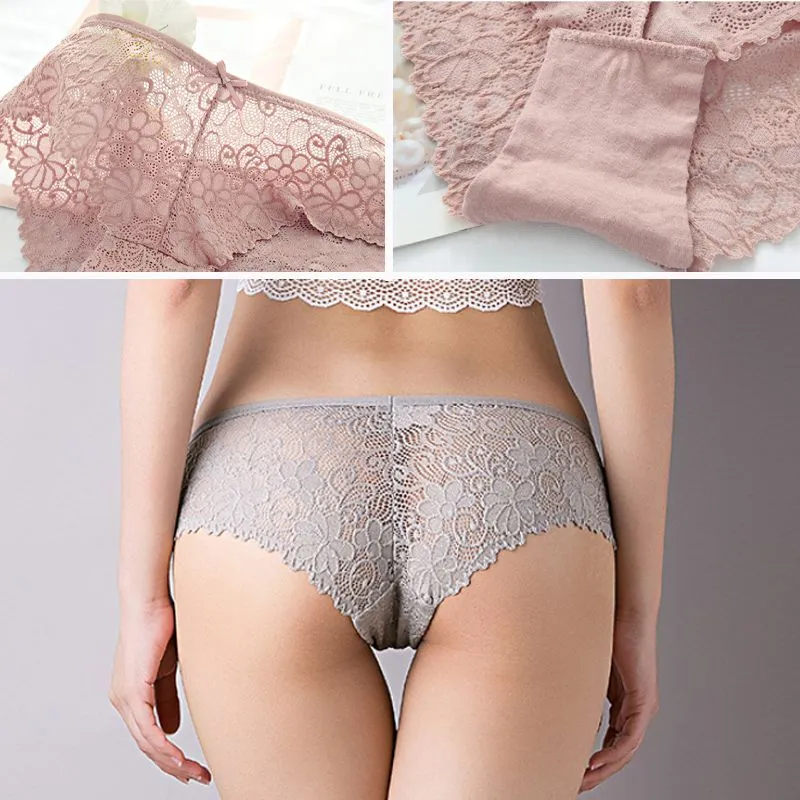 Lace low waist underwear - comfort &amp; style