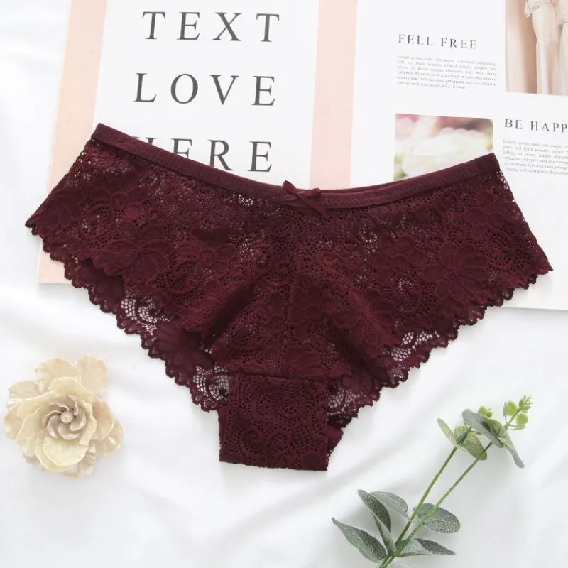 Lace low waist underwear - comfort &amp; style