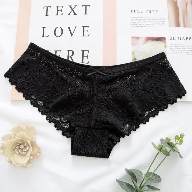 Lace low waist underwear - comfort &amp; style