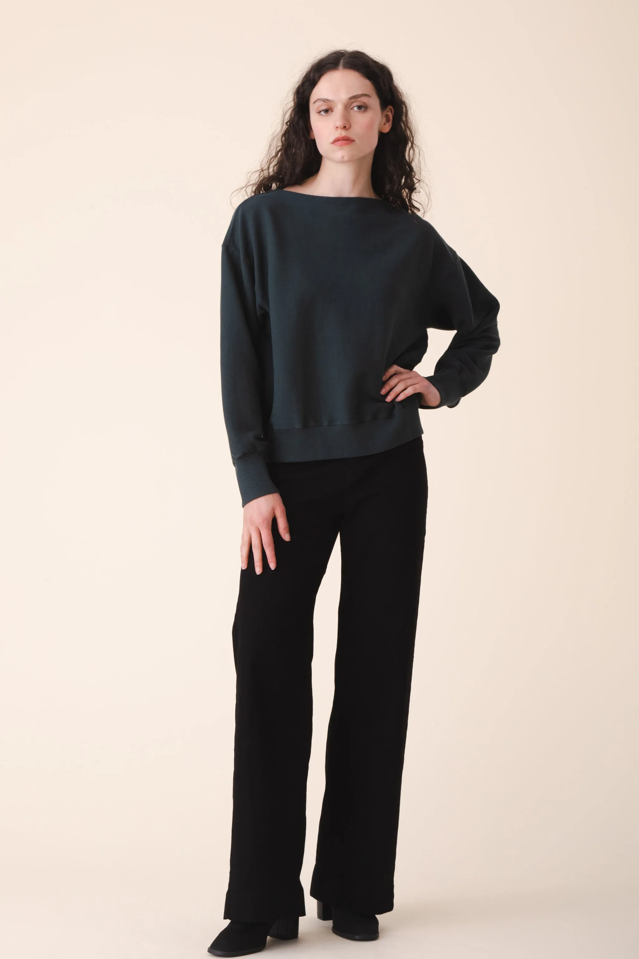 Long Knack Pant in Black