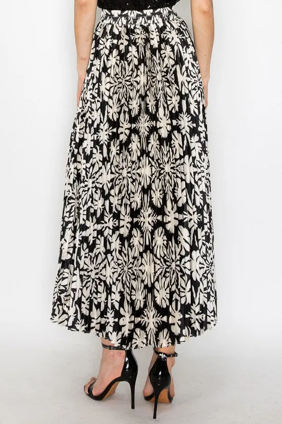 Louise Printed Maxi Skirt