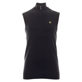 Lyle & Scott Golf Knitted 1/4 Zip Vest