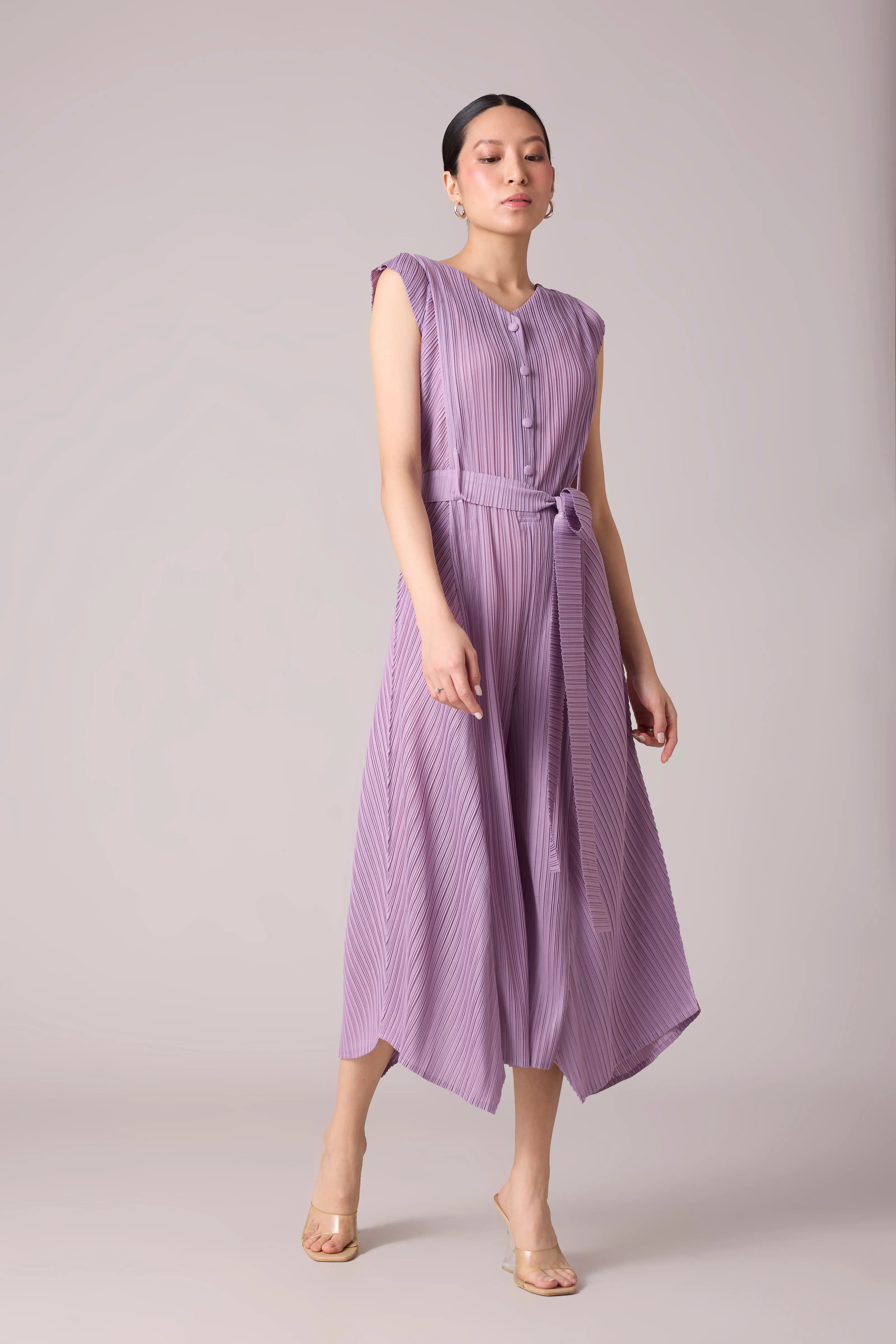 Mabel Jumpsuit - Lavender