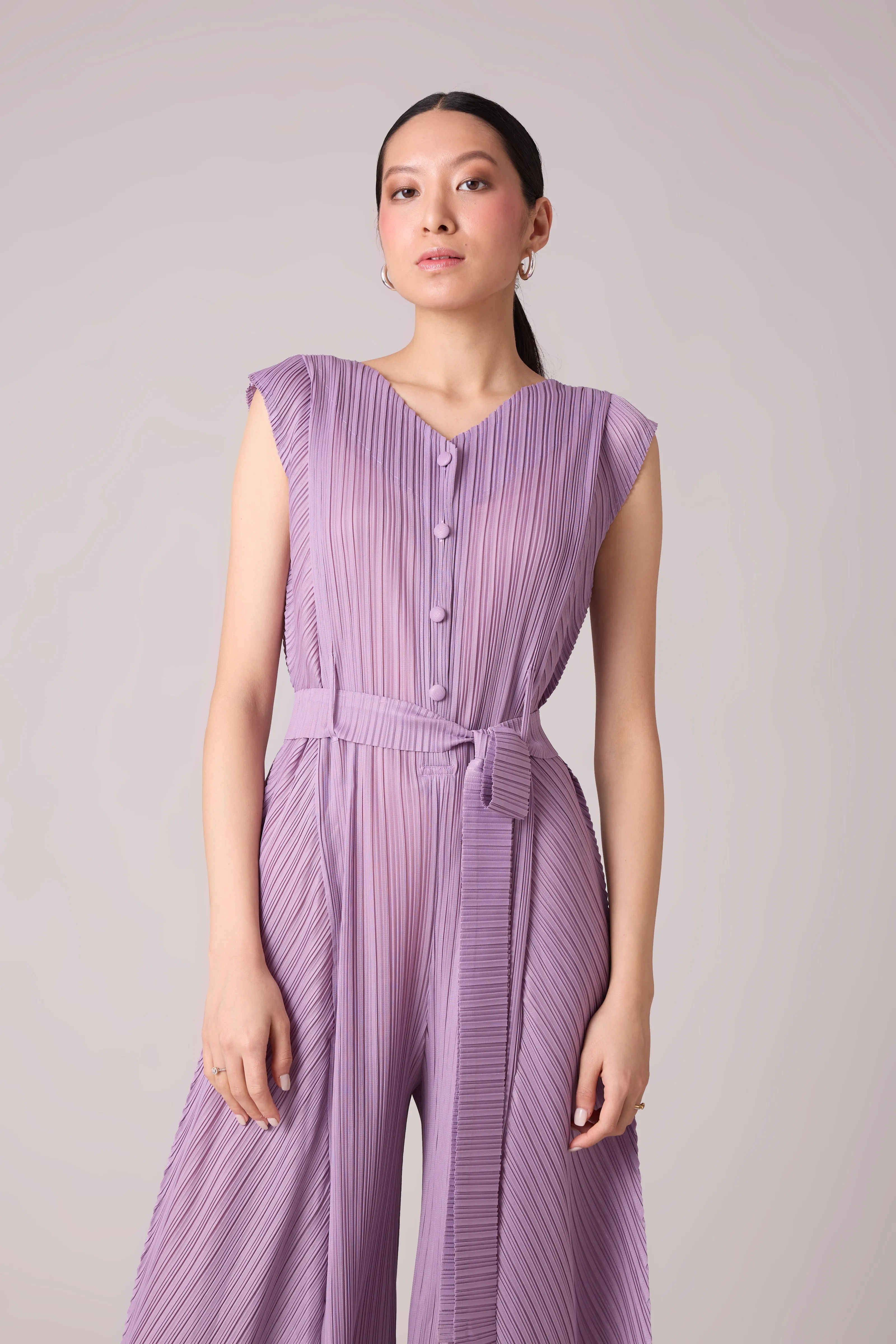 Mabel Jumpsuit - Lavender