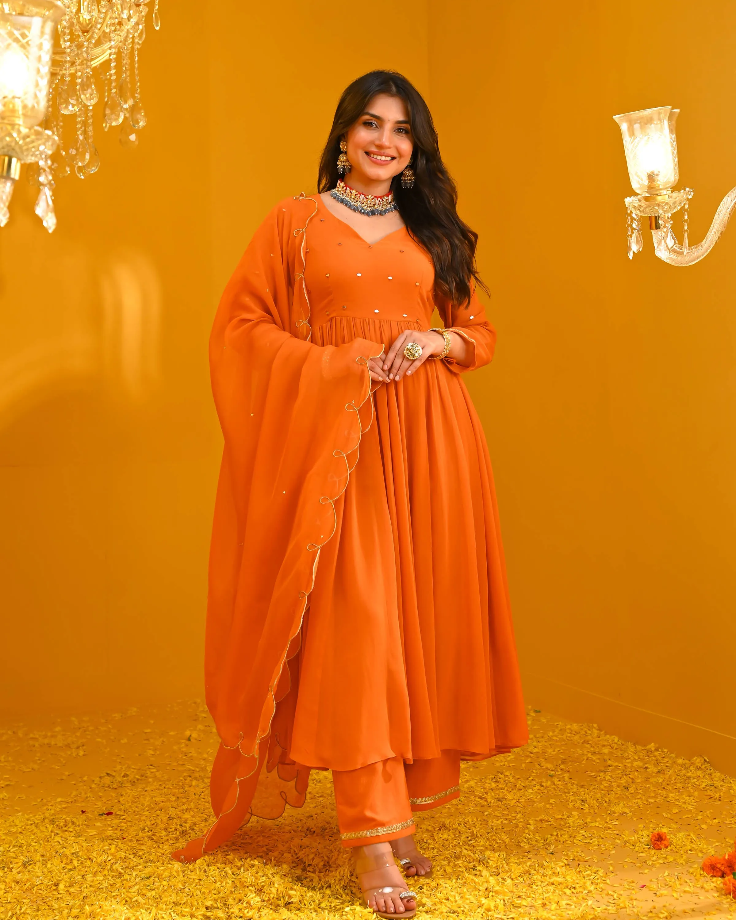 Meera Georgette Suit Set