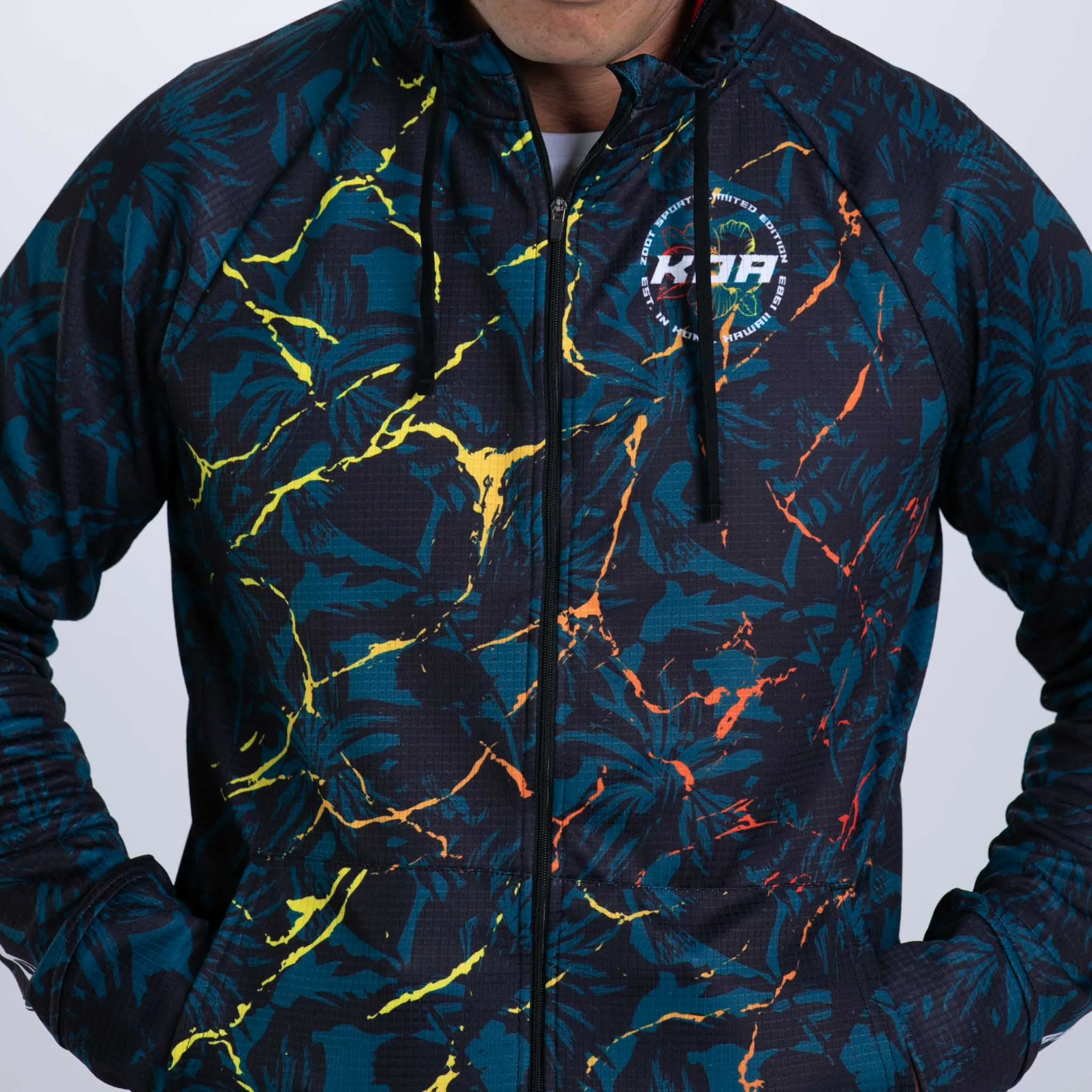 Mens LTD Run Thermo Hoodie - Koa