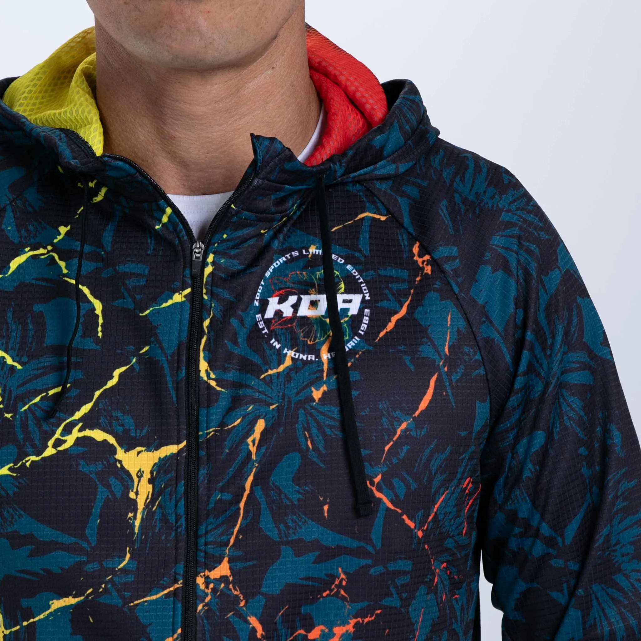 Mens LTD Run Thermo Hoodie - Koa