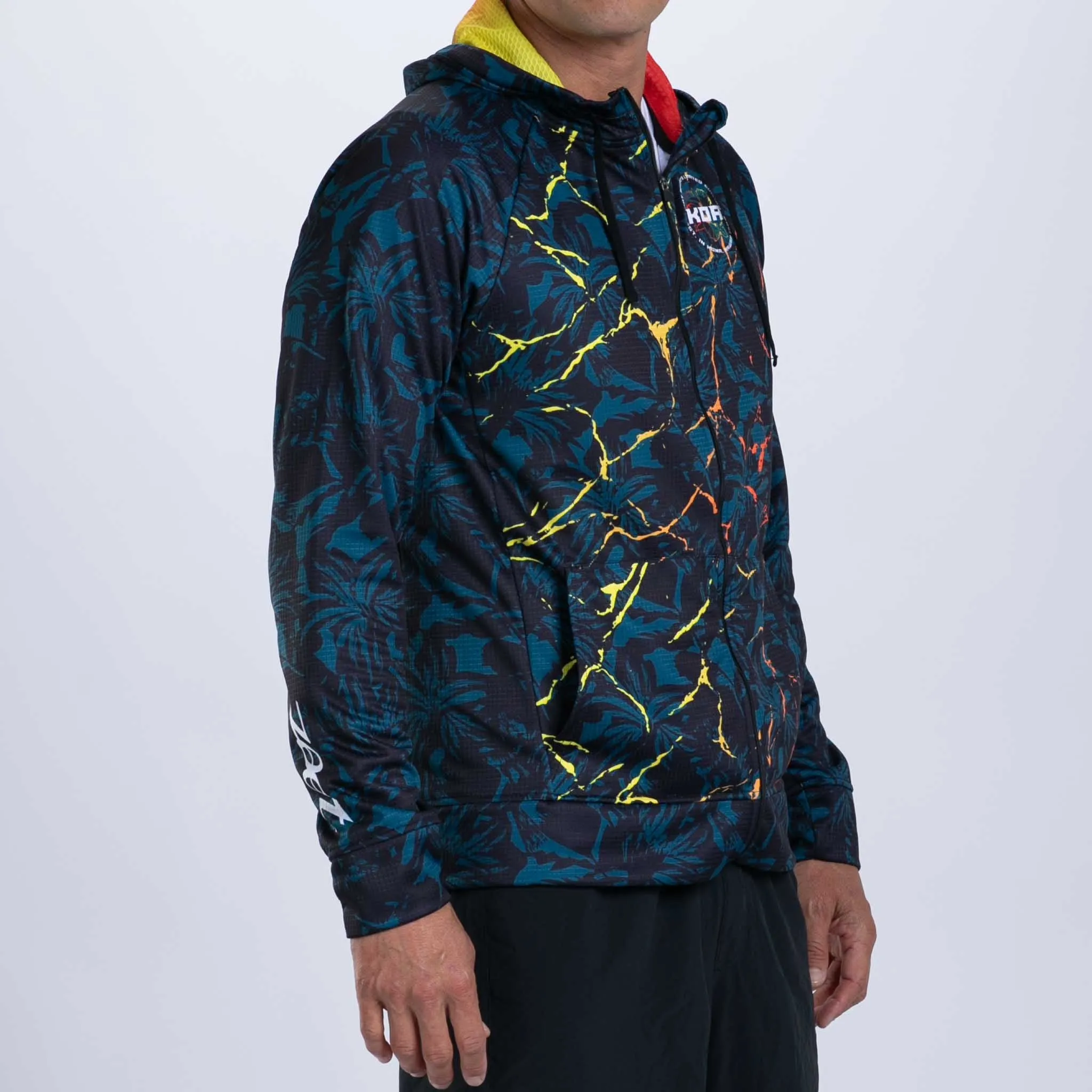 Mens LTD Run Thermo Hoodie - Koa