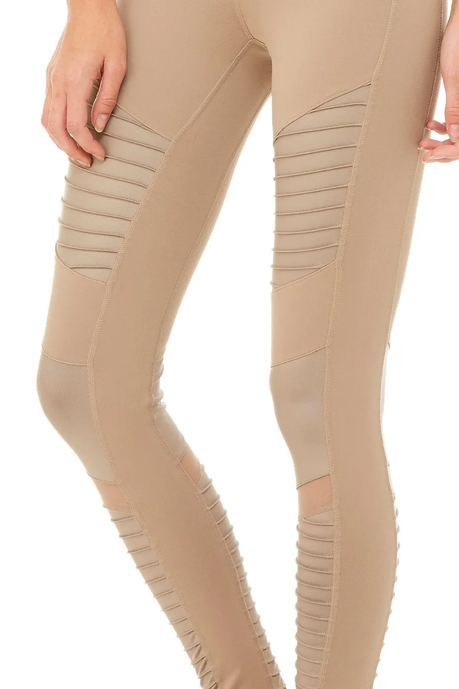 Moto Legging - Gravel/Gravel Glossy