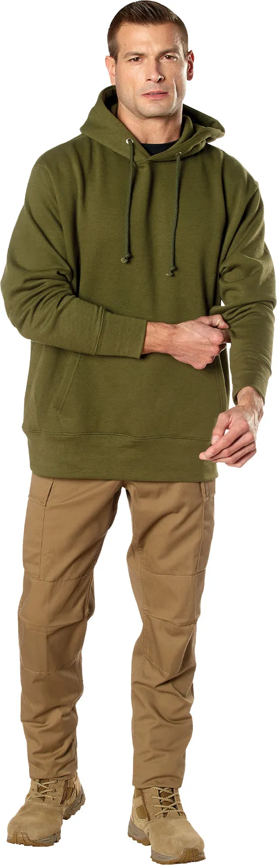 Olive Drab Every Day Pullover Hooded Sweatshirt